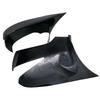 2 stuks Zijspiegelkappen Achteruitkijkspiegelkappen Trim Passend voor Honda Civic 8e 2006 2007 2008 2009 2010 2011 Koolstofvezelstijl