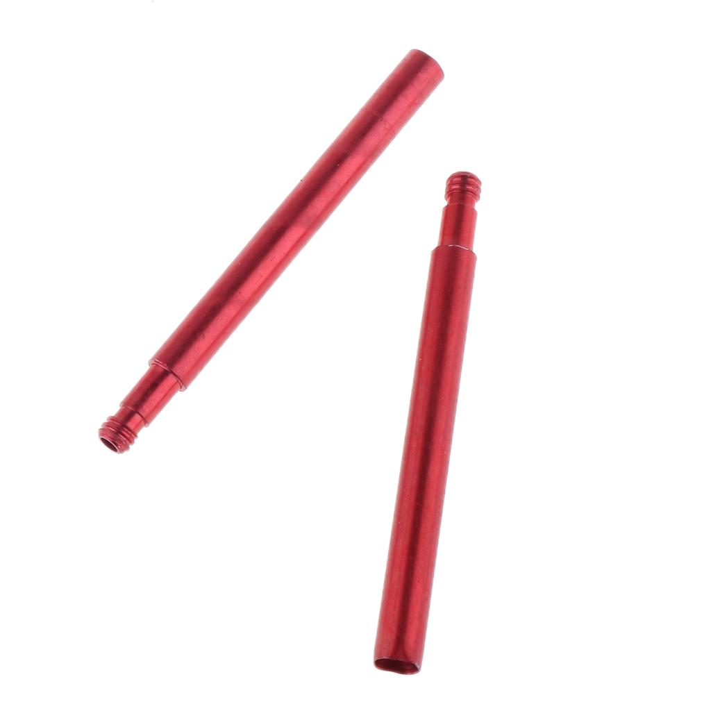 2pcs Bike 70mm / 2.76\\\\\\\'\\\\\\\' Alloy Presta Valve Extender