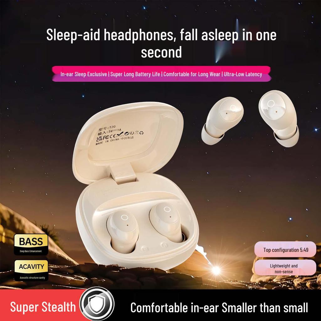T20 Mini Bluetooth Earbuds: Ultra-Compact, High-Value, Wireless In-Ear for Sleep & Universal Use