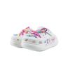 Crocs Crush Clog EVA Colourful Love Fashion and Versatile Comfortable and Casual Hole Shoes Unisex White