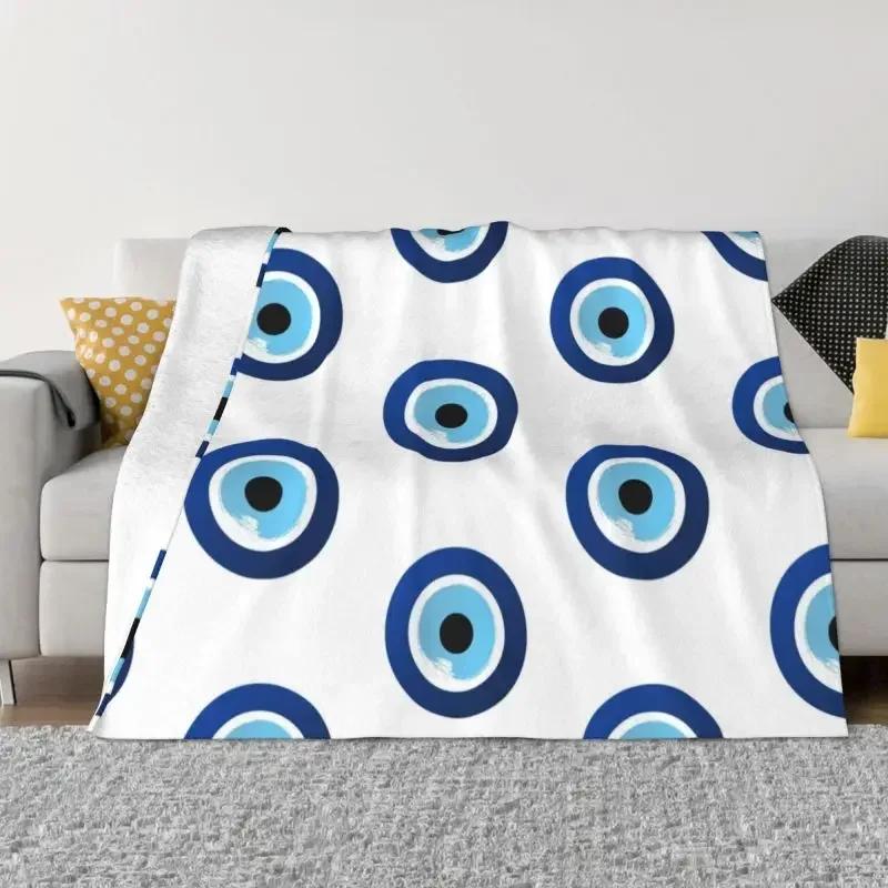 Bohemian Patchwork Geometric Pattern Print Blanket, Warm and Cozy Soft Blanket for Sofa Bed Couch Car Office Camping Travel, Gif