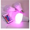 220V E27 LED Bombillas LED 3W 5W 10W 15W IR Remote Control Changeable Colorful RGB LED Lamp Spotlight Bulb Christmas Halloween Atmosphere Lights