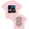 Rapper BOUSS ET SI JECHOUE  Album 2025 Graphic T Shirts Mens Hip Hop Pop Music Fashion Short Sleeve Cotton TShirt Streetwear
