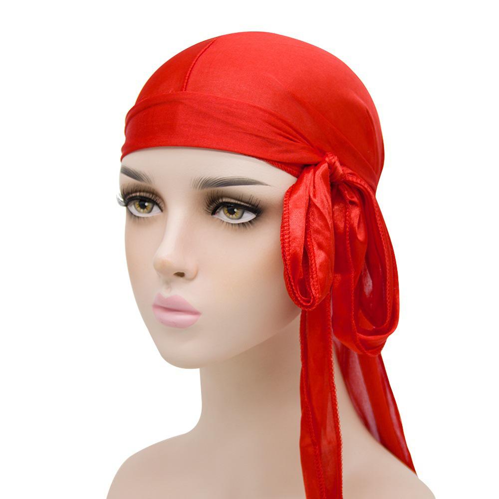 Men's Satin Wave Durag and Bandana Cap for Cycling - Versatile Father's Day Gift