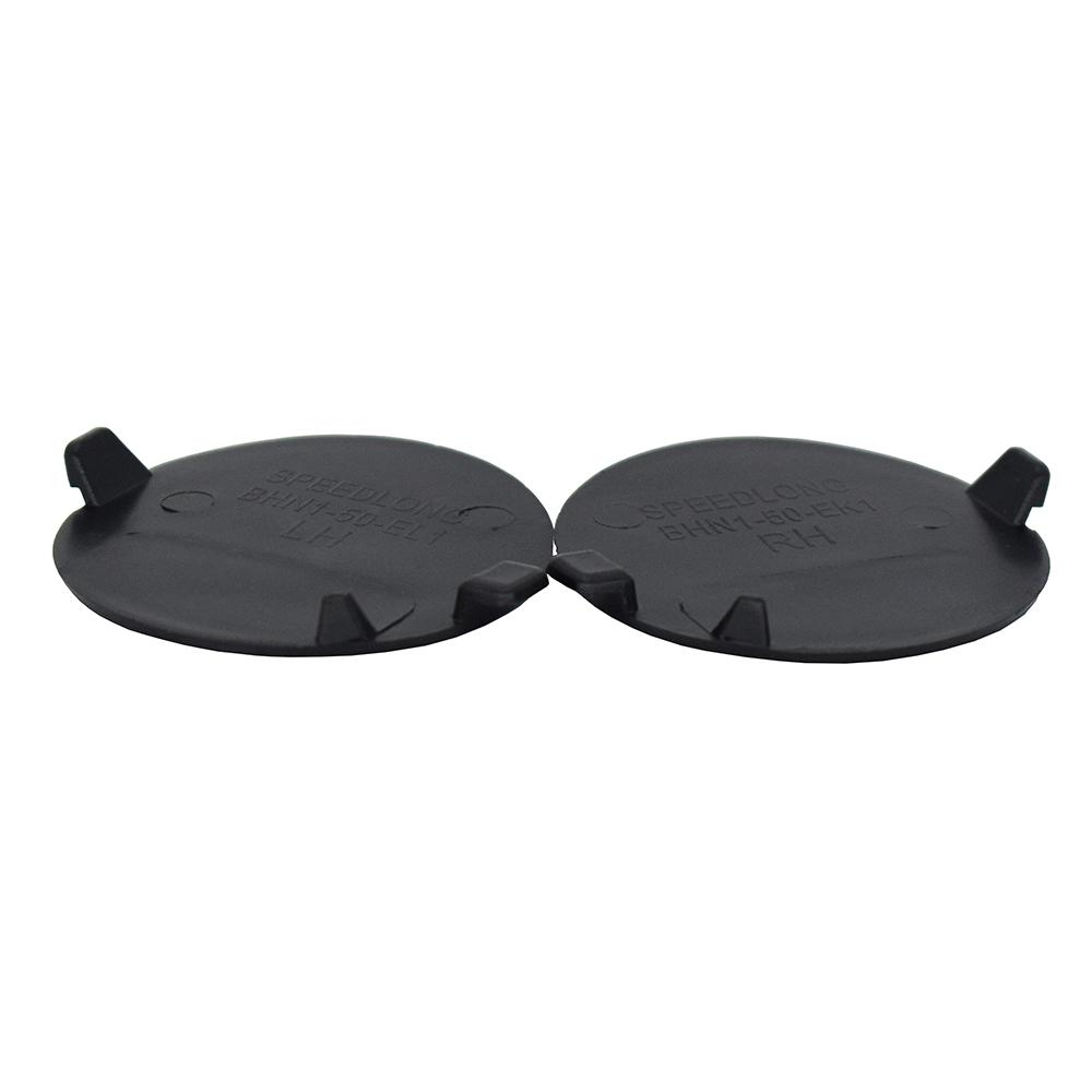 Pair Car Rear R&L Bumper Tow Hook Eye Cap For Mazda 3 Axela BN BM 2014 – 2018 Auto Trailer Cover BHN1-50-EK1-BB BHN1-50-EL1-BB