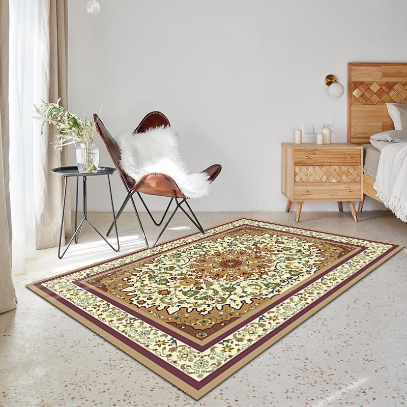 American Persian Carpet, Living Room Carpet Floor Mat, Office Meeting Room Full Of Ethnic Carpet