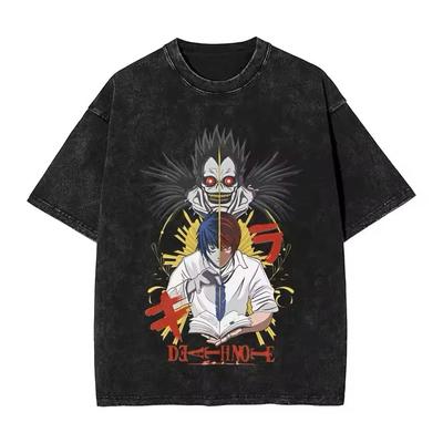 Anime Death Note Póló Grafikus póló Vintage Stílusú Pamut