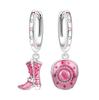 Light Luxury Exquisite Earrings Snowflake Cherry Musical Elephant Design Fashion Ear Drops