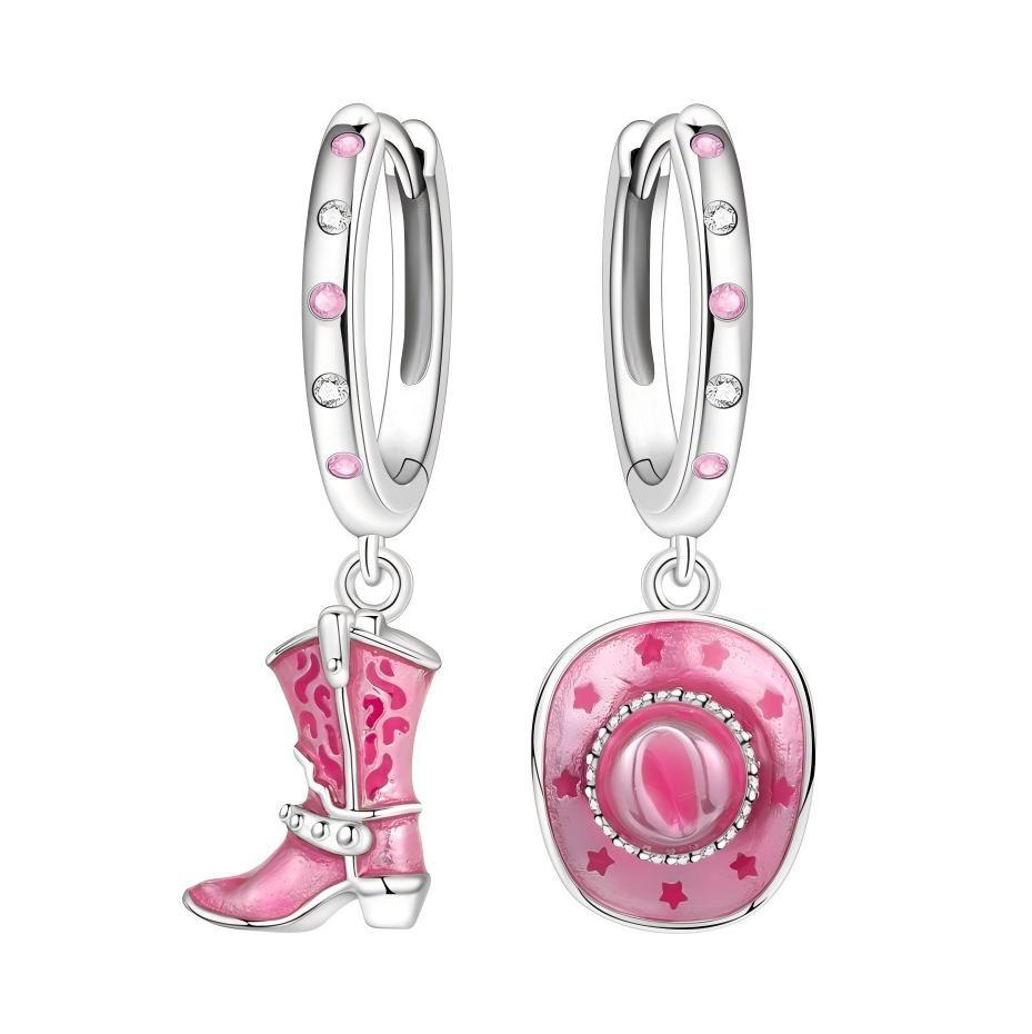 Light Luxury Exquisite Earrings Snowflake Cherry Musical Elephant Design Fashion Ear Drops
