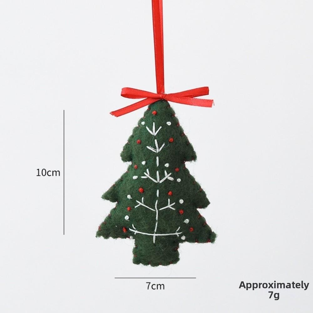 Handmade Felt Ornaments Wool Felt Christmas Tree Decorations Christmas Tree Decor