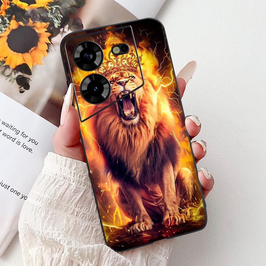For Tecno Pova 5 Case LH7n Cute Fashion Pattern Cover Soft TPU Phone Cases For Tecno Pova 5 Pro LH8n Pova5 Pro Back Cover Bumper