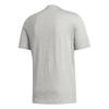 Adidas Comfortable Breathable Crew Neck Logo Short Sleeve T-Shirt Men Tops Medium-Gray FS6757
