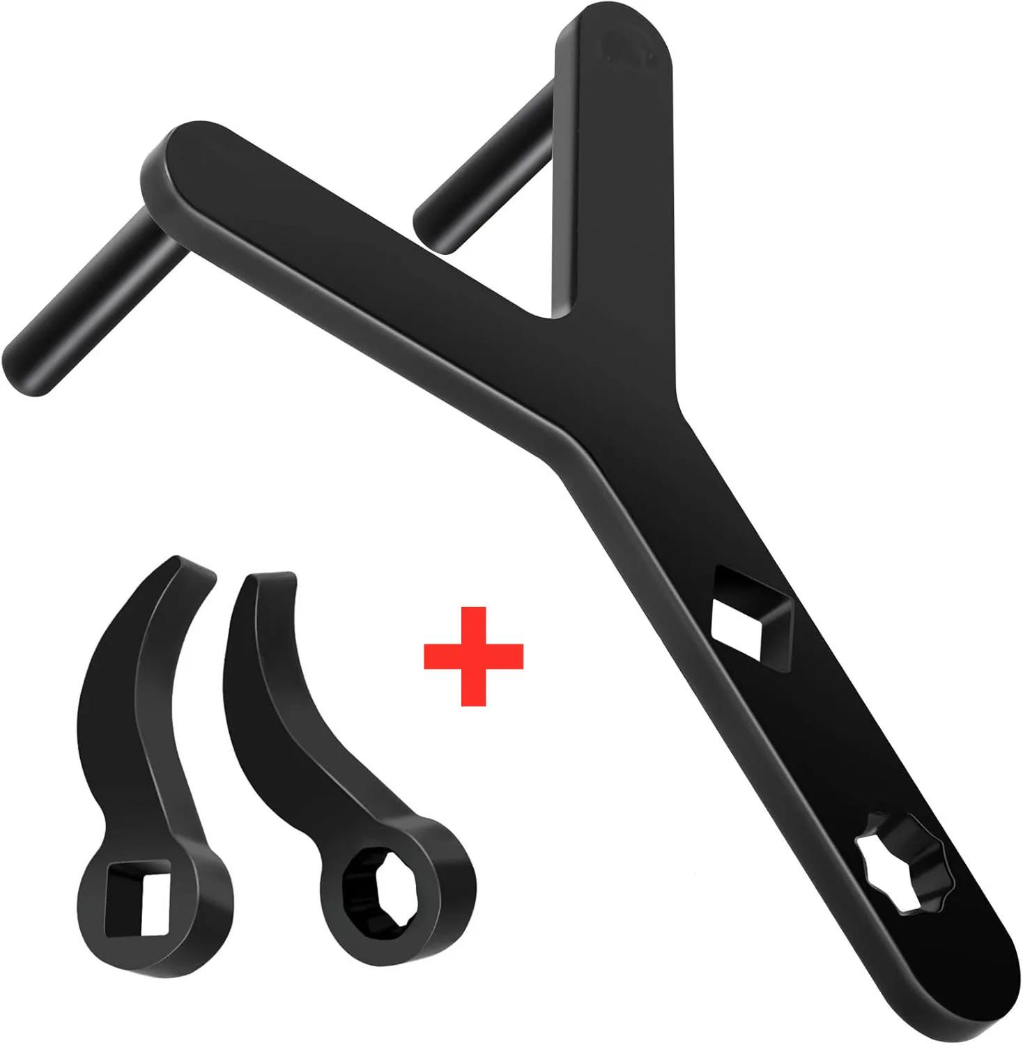 

3 Pcs Automotive Lower Control Arm Removal Tool Ball Joint Pry Bar Set Labor Saving for 1/2 Inch Drive Disassembly Wrench