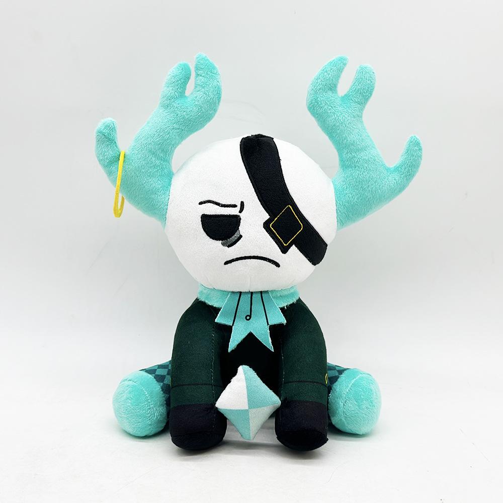 Pluș Nou Phighting Broken Medkit Plushie Ciocan Ban Vacă cu Două Coarne Pluș Moale Jucării Păpușă Periferice Joc Cadou de Ziua de Naștere Pentru Copil