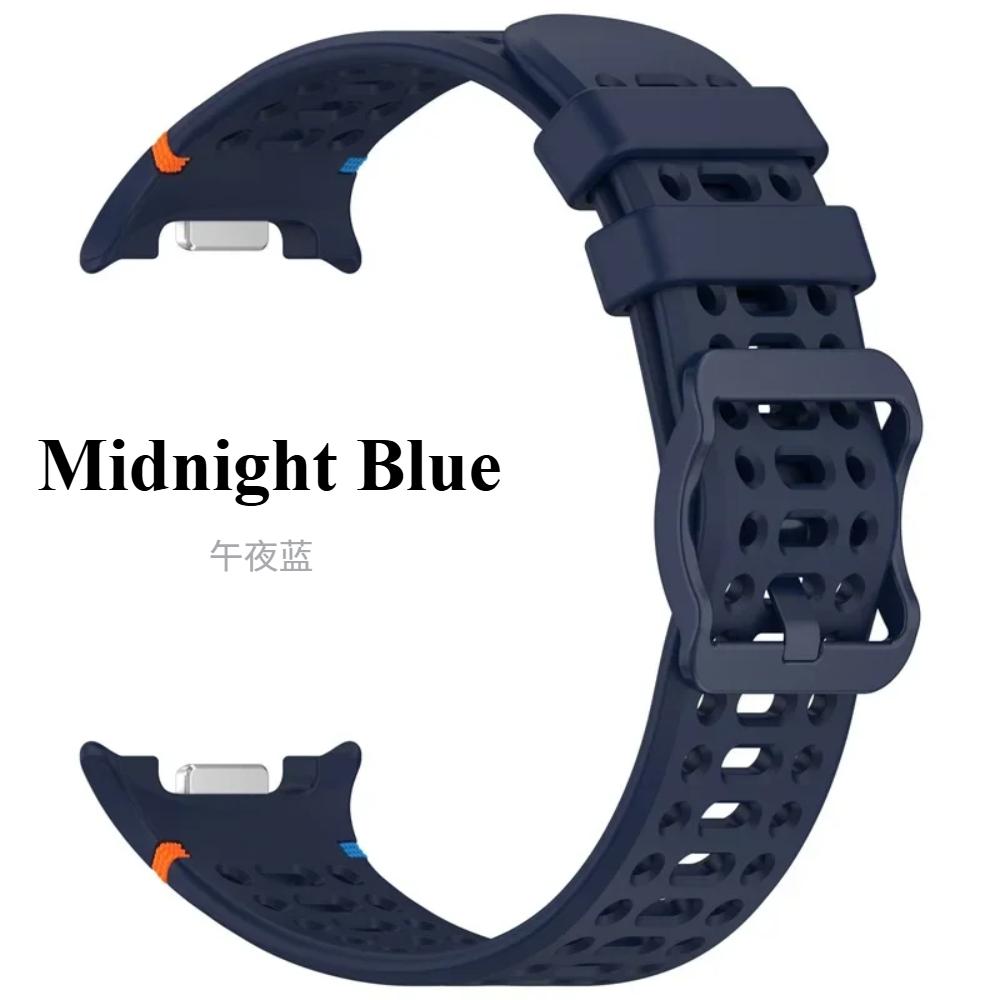 Silicone Strap For Samsung Galaxy Watch 8 Classic 46mm 40mm 44mm Band Watchband Adjustable Silicone Wristband Belt Watch8 Accessories