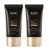 AHC Masters Aqua Rich Sunscreen SPF50+ PA++++ Hydrating UV Protection Sun Cream Set 30ml X 2