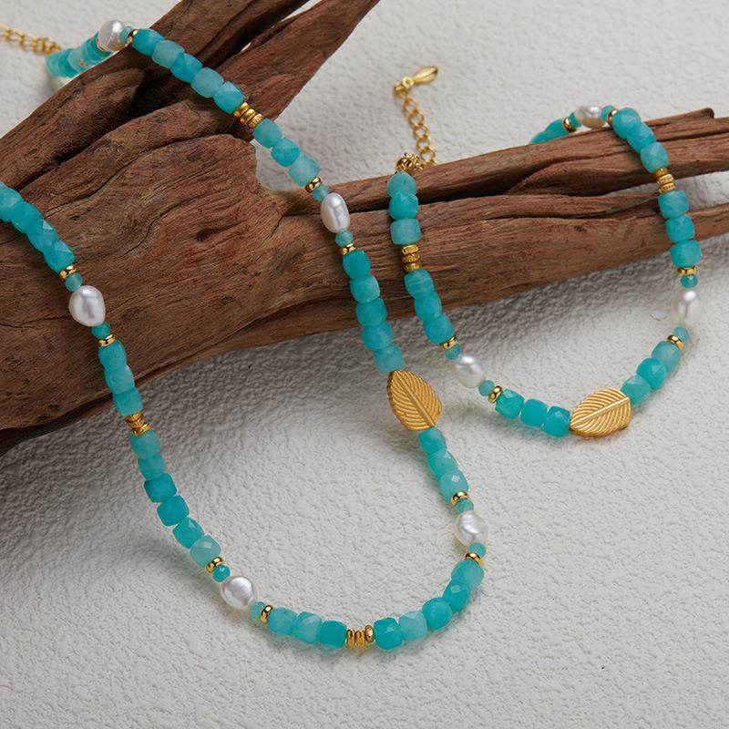 S925 Sterling Silver Natural Tianhe Stone Pearl Colored Treasure Bracelet Women'S Fashion Handmade Beaded Chain Xiaohongshu