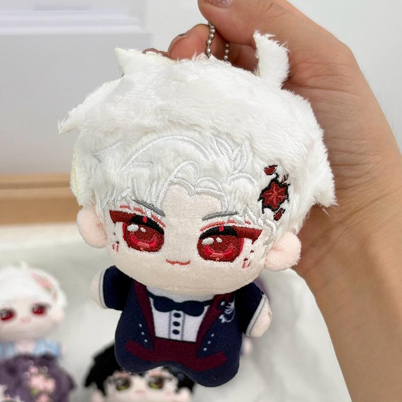 Love & Deepspace Plush Keychain Animation Sylus Rafayel Hanging Pendant Table Ornaments Fans Birthday Christmas Present