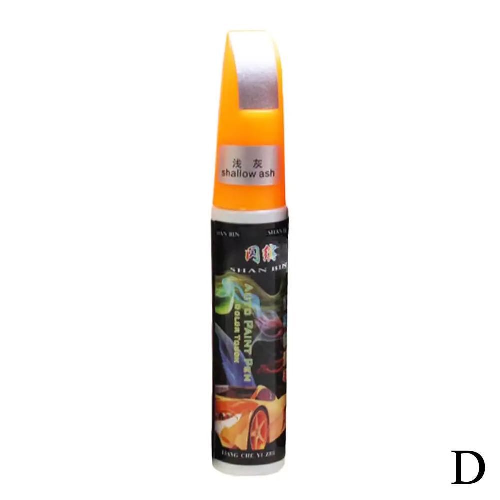 Neuer 6-Farben Autolack Kratzer Reparaturstift Pinsel Wasserdicht Weiß Pflege Lack Reifen Auto Automobil Profilmarker Wartungsstift W1M1