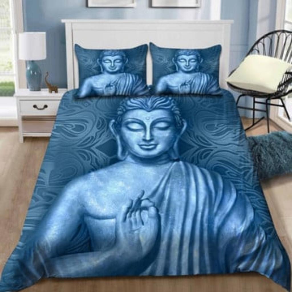 Ágytakarók Tmarc Tee Buddha Otthoni Ágynemű ágytakaró huzatkészlet