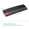 Aibecy Portable Paper Trimmer A4 Size Paper Cutter Cutting Machine 12 Inch Cutting Width for Craft