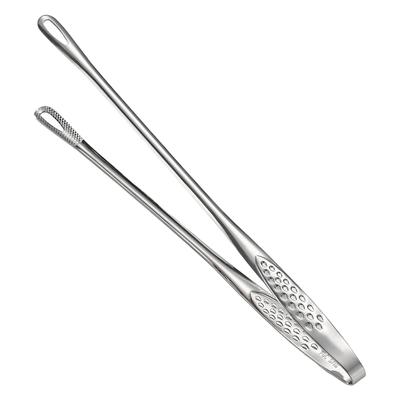Edelstahl Koreanischer BBQ Grillzange zum Kochen 2026 Strapazierfähige Kochpinzette Küchenpinzette Metall Räucherstäbchen Klein