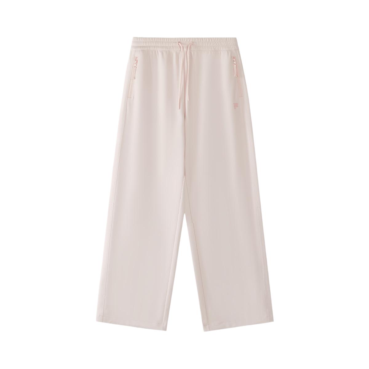 FILA Fusioneer Loose Fit Mid Waist Knitted Sports Pants Women bottoms T11W625603APK XL