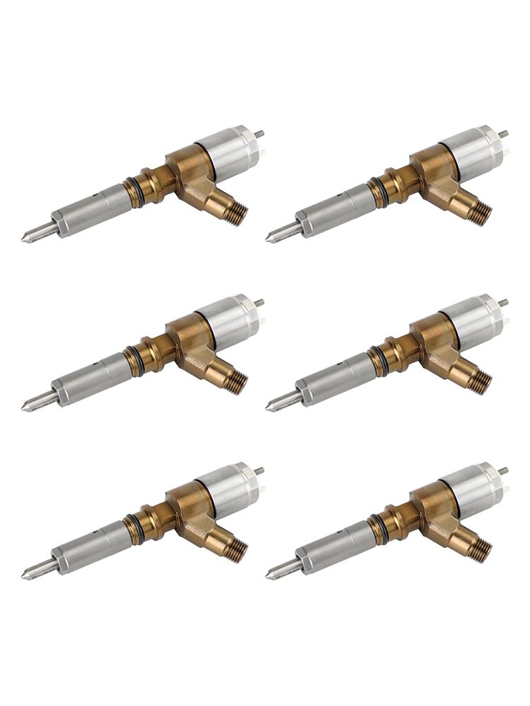 6PCS Fuel Injectors 2645A747 Fit for CAT Fit for Caterpillar Perkins C6.6 320-0680