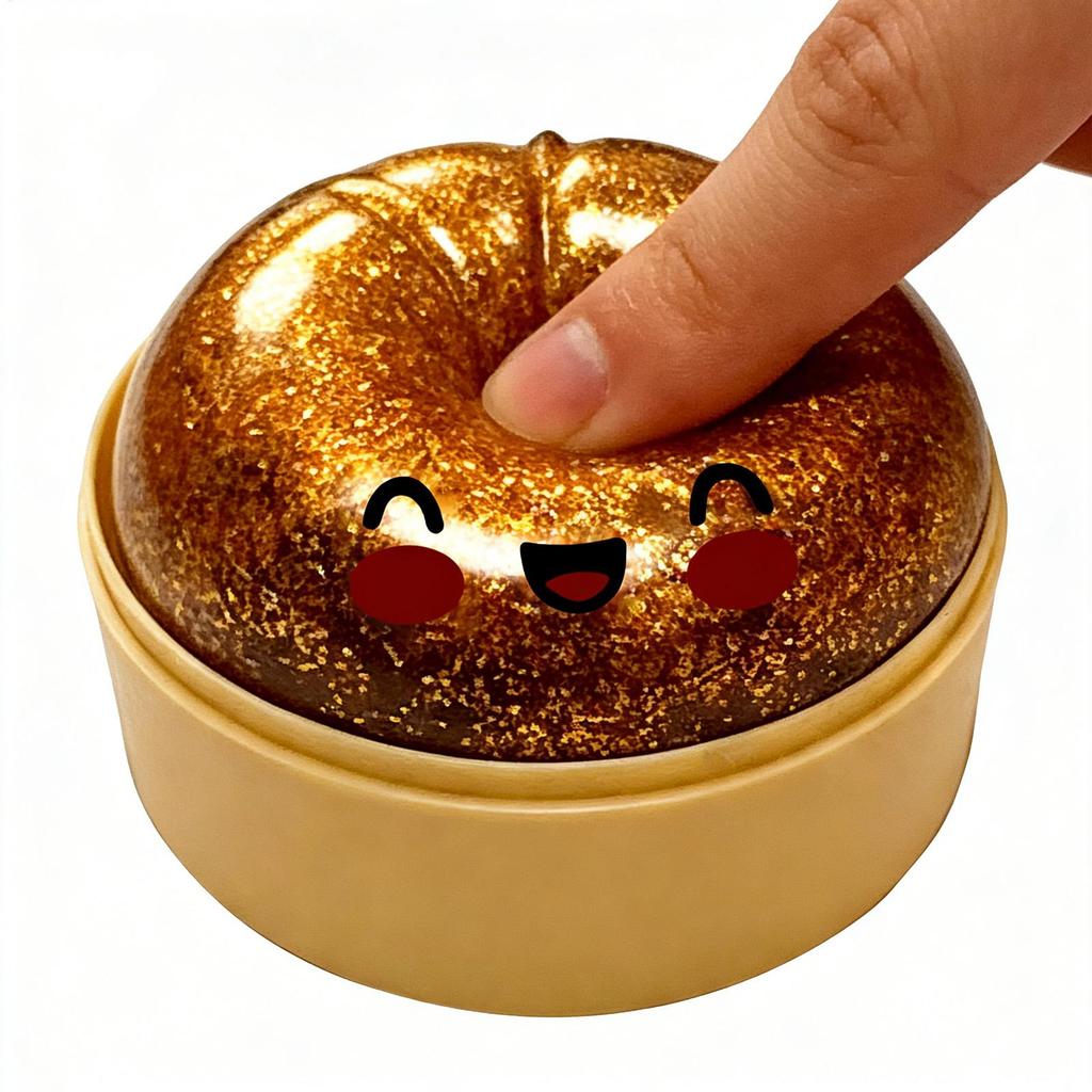 Cute Glitter Squeeze Dough Ball Soft Fidget Toys Stress Relief Balls for Kids Teens Adults Birthday Gifts squeeze toy