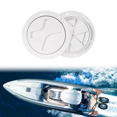 Plaque d'inspection de pont de trappe de bateau facile à installer, étanche de qualité supérieure avec couvercle amovible