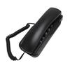 Wall Mount Phone Corded Volume Adjustable Ringer Redial Wall Telephone for Hotel Office Black