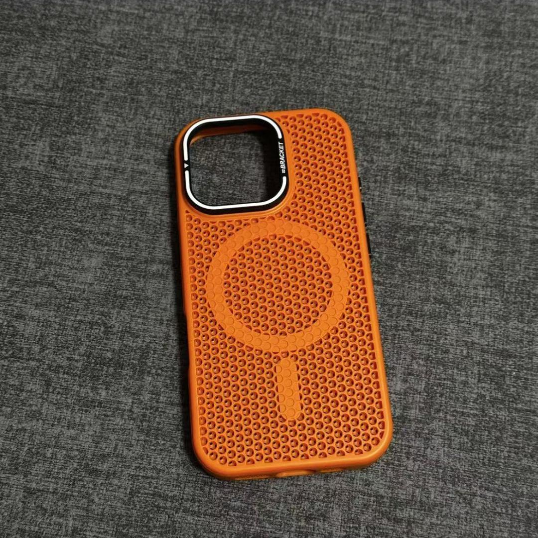 

iPhone 16/7 Honeycomb Magnetic Case with Heat Dissipation & Drop Protection iPhone 15