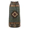 Women's Fashion Summer Printed Strapless Hanging Neck Sleeveless Dress