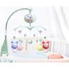Musical Baby Crib Mobile Toy Bed Bell With Animal Rattles Projection Cartoon Early Learning Toys