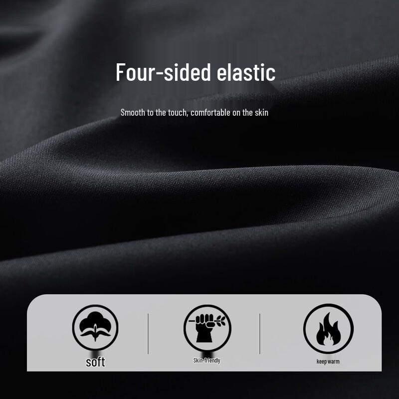 Hodo Men's Four-Way Stretch Drawstring Straight Leg Casual Pants