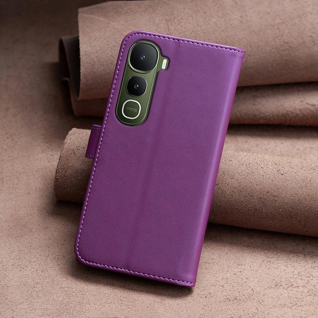 For vivo Y400 5G Phone Case BINFEN COLOR BF17 Wallet Folio Flip Leather Cover