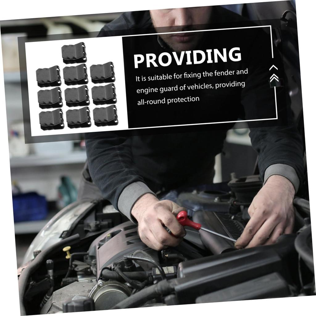 CALLARON 10pcs Fender Buckle Car Door Panel Snap Driver Car