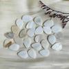 25pc Mother of Pearl Mosaic Tiles Natural Shell droplets Mosaic Pieces for Home Decoration Crafts materials hobbies arte 118