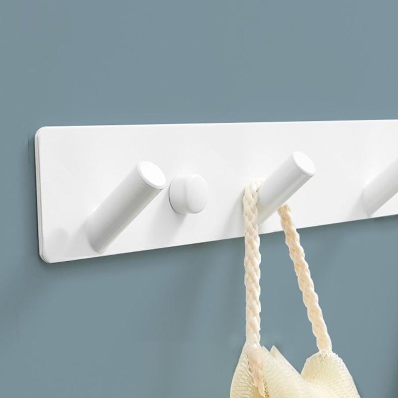 Bohrloses Design Garderobenständer mit verschiedenen Haken für mühelose Montage und die meisten Wohn dekorations