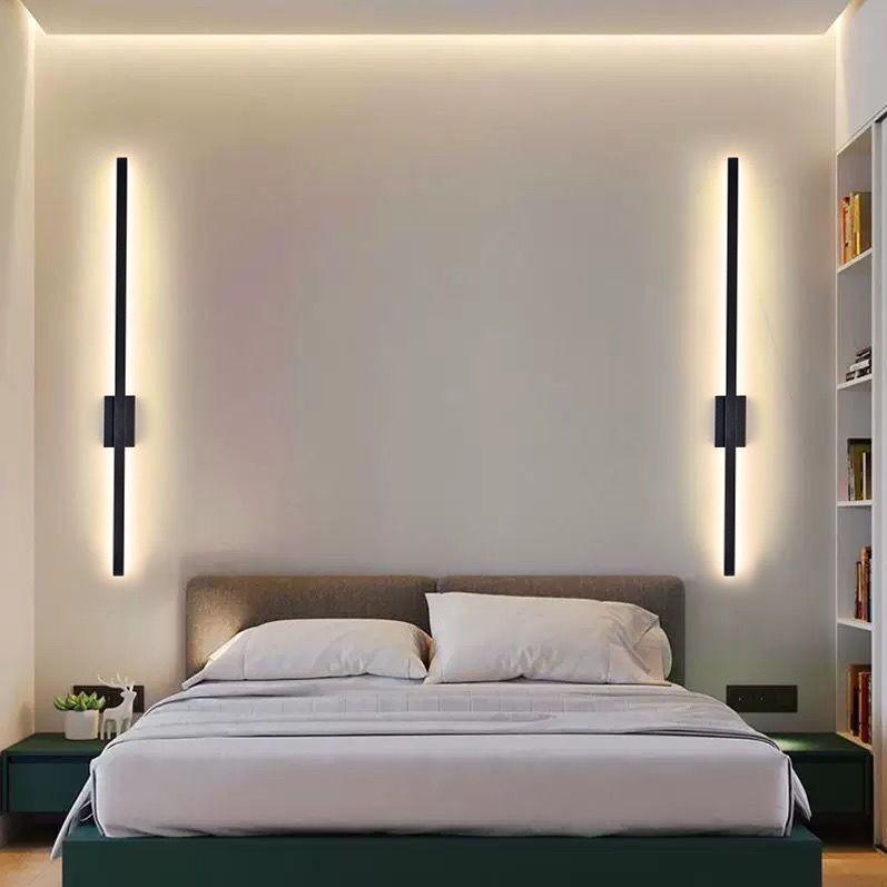 LED Bedroom Bedside Lamp Modern LED Strip Lamp Living Room TV Background Wall Lamp Aisle Lamp