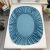 Sheets Couple Flexible Fitted Sheet Microfiber Ultra-Soft Hospitality Luxury Mattresses Cover Queen Single King Dimension Double Bed