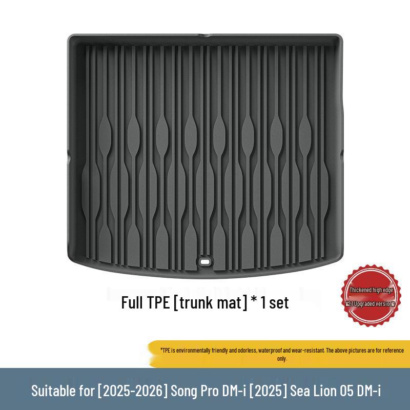 Waterproof TPE Floor & Trunk Mats for 2022-2026 BYD Song PRO