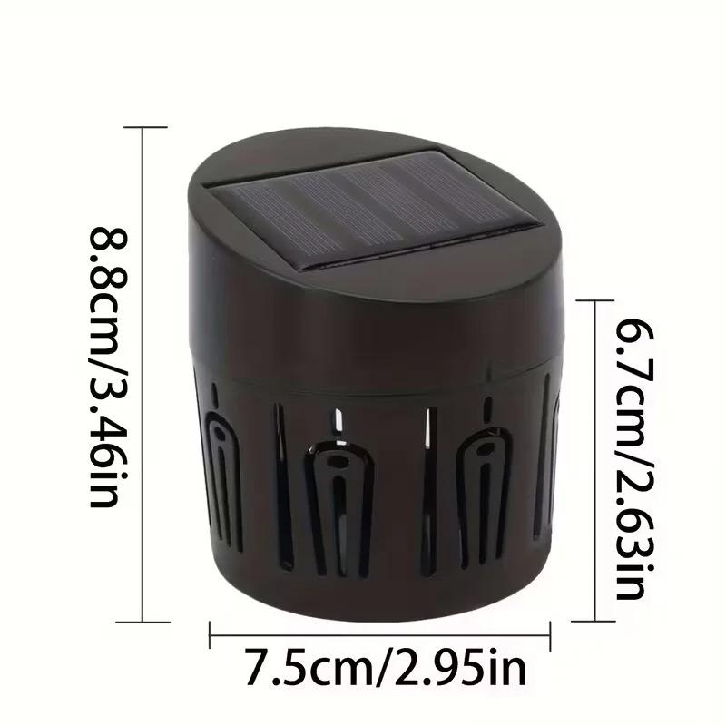 2/4PCS Solar Peacock Projection Lights Outdoor LED Wall Lamp Waterproof Solar Fence Lights for Yard Garden Lawn Christmas Decor