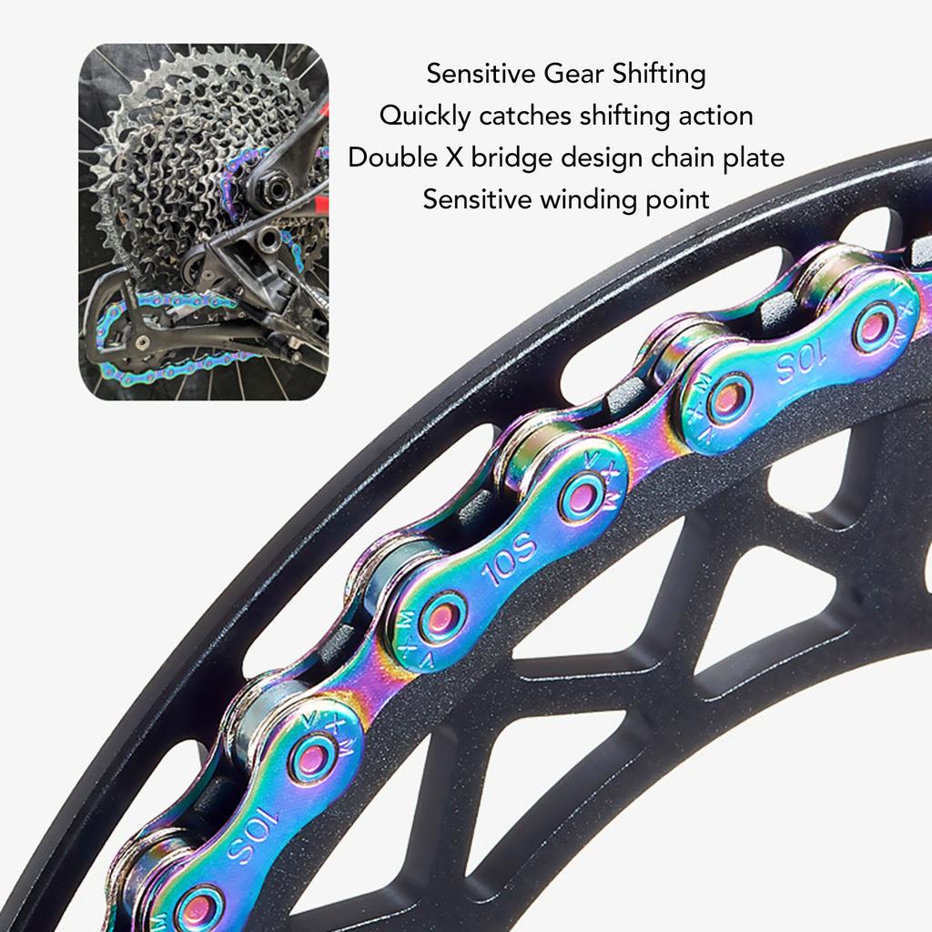 8-Gang Fahrradkette Rostfrei Empfindlich Bunt Galvanisiert 6 7 8-Gang Kette für Rennrad Mountainbike Farbige Fahrradkette