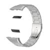 Premium Stainless Steel 3 Beads Accurate Cutting Process Replacement Bracelet Wristband Watch Band for Huawei Honor 6/Huawei Band 6