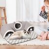 Cat Tunnel Kitten Bed Tunnel For Indoor Cats Pet Supplies Interactive Toys Sleeping Mat For Small Animal Puppy Boredom