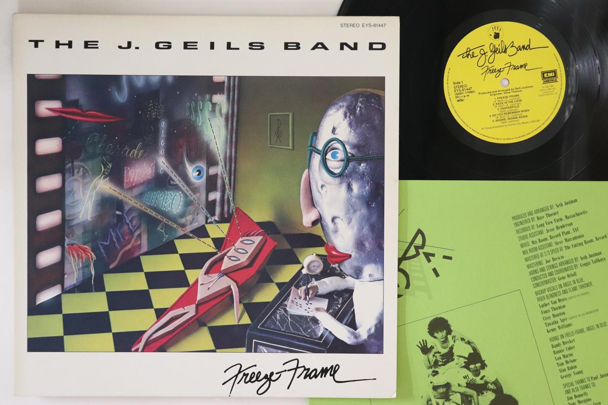 

LP Record J GEILS BAND Freeze Frame EYS81447 EMI AMERICA 1981 Japan Rock Used
