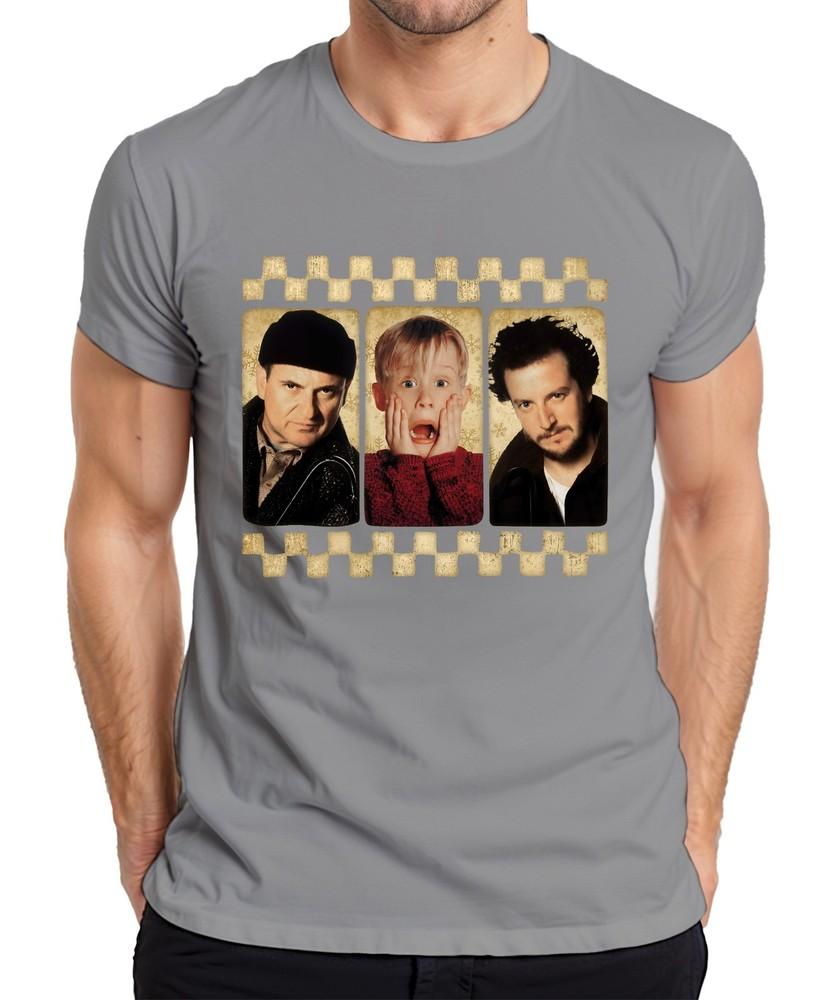 Kevin Home Alone Mccallister Movie Classic Christmas Harry Marv Unisexs TS
