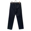 Louis Vuitton Cotton X Polyurethane Zip Fly Tapered Pants Bottoms 34 blackUsed