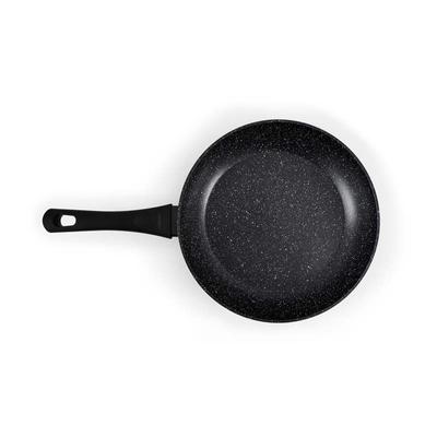 Doris P28tfi 28cm Black Aluminum Frying Pan